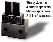 Home Theater C-3-C system